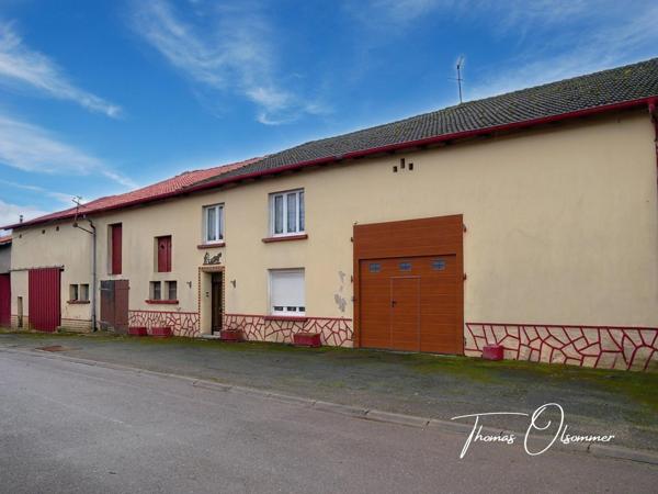 Maison 167 m2 avec corps de ferme à GUIRLANGE