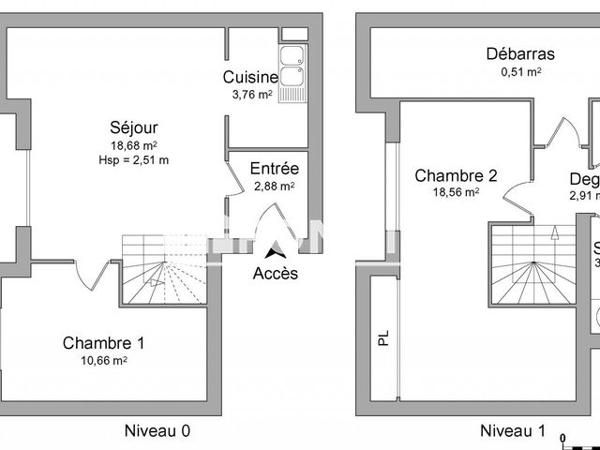 Location Appartement 3 pièces 62.76 m² - 52/54 RUE DE LA GARE Plaisir 78370