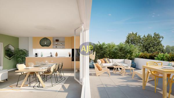 Appartement à vendre Talence - 4 pièces, 78m² avec 3 chambre(s) à 399 000€ - AJP ACTEA Talence