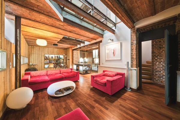 Atelier/loft en duplex rue Mouffetard