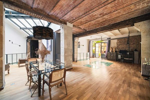 Atelier/loft en duplex rue Mouffetard