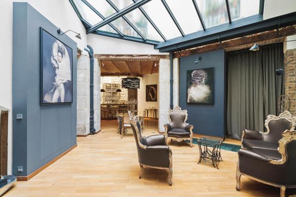 Atelier/loft en duplex rue Mouffetard
