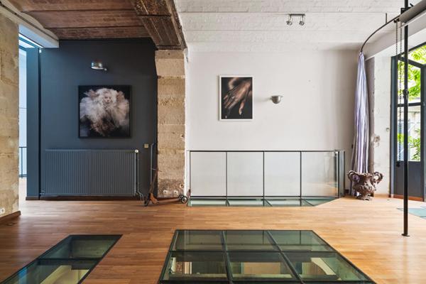 Atelier/loft en duplex rue Mouffetard