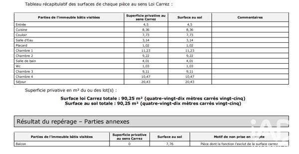 Appartement à vendre 5 pièces 90 m² Bagnolet