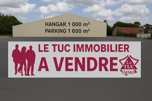 Site d'activité 12 500 m² – Hangar 1 170 m² – Accés A10 et RN 10. Reignac (33860)