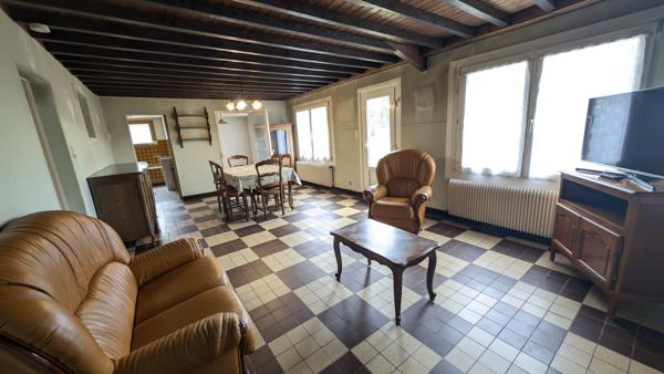 Le Crotoy (Saint-Firmin) — Plain-pied individuel à réinventer sur parcelle rare de 2 310 m² | Potentiel XXL à