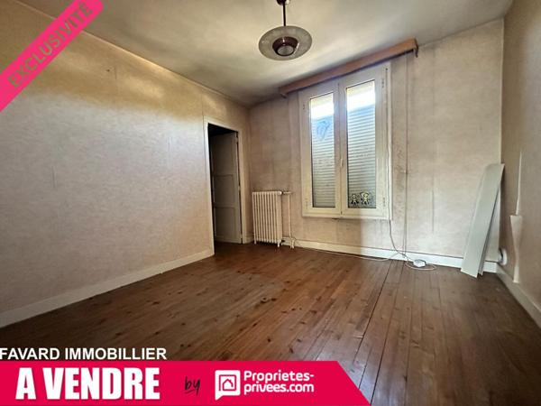 Maison 90 m² avec jardin 600 m² -  À rénover - Brive-la-Gaillarde