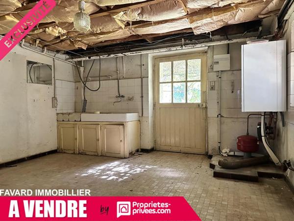 Maison 90 m² avec jardin 600 m² -  À rénover - Brive-la-Gaillarde