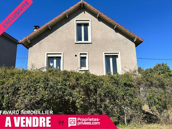 Maison 90 m² avec jardin 600 m² -  À rénover - Brive-la-Gaillarde