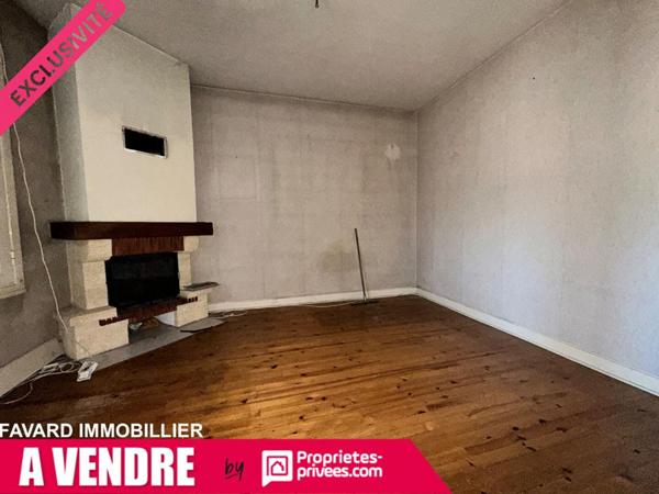 Maison 90 m² avec jardin 600 m² -  À rénover - Brive-la-Gaillarde
