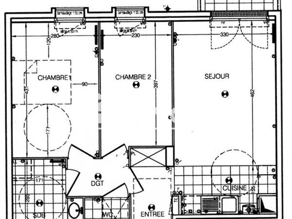 Location Appartement 3 pièces 55.55 m² - 1 ALLEE CHATRIAN Le Raincy 93340