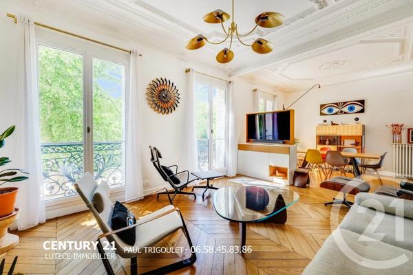 Appartement Duplex à vendre  5 pièces - 120,23 m 2   PARIS  - 75005