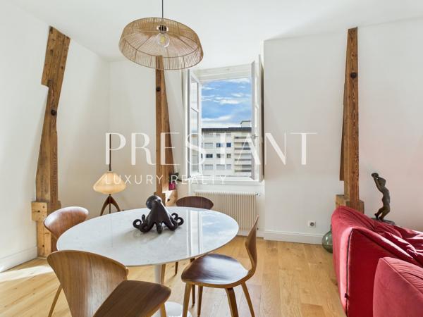Bel appartementT3 rénové dans un bâtiment emblématique de Biarritz, BIARRITZ