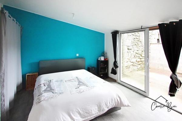 Maison 3 chambres sur beaux terrain clos.