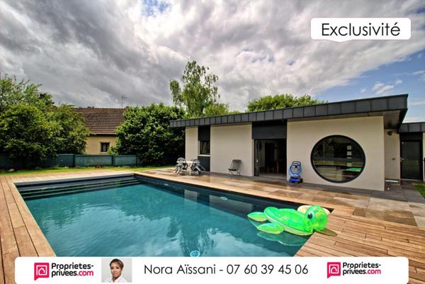 Maison contemporaine de plain-pied 4 chambres