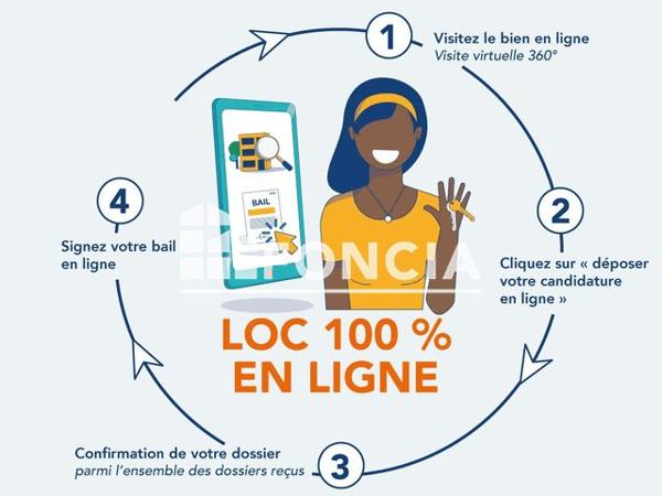 Location Studio 32.3 m² - 132 BOULEVARD DE LA LIBERTE Lille 59000