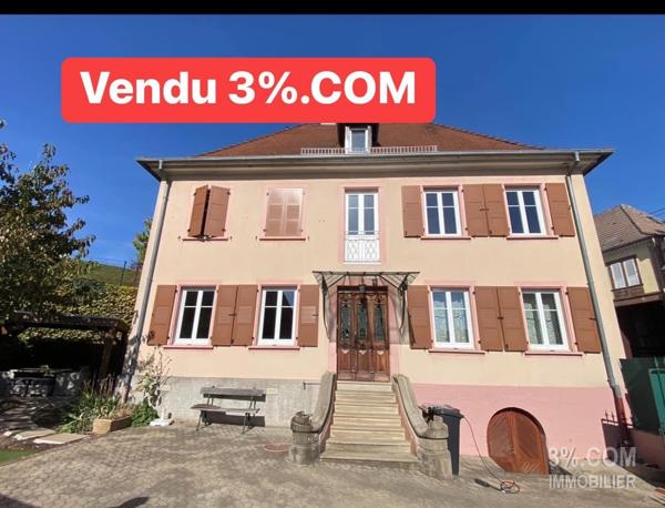 3%COM Magnifique maison de maître au centre de Hochfelden Hochfelden (67270)