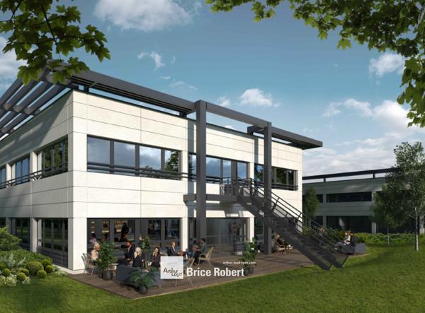 Bureaux à louer à Saint-Priest parc paysager dans Parc Technologique