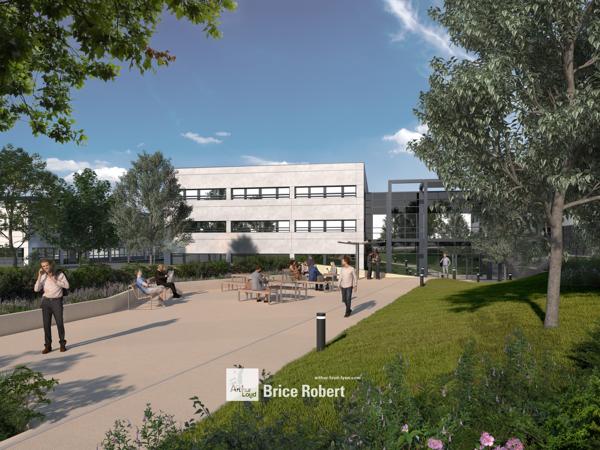 Bureaux à louer à Saint-Priest parc paysager dans Parc Technologique