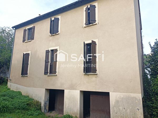 Maison individuelle séparée en 2 appartements