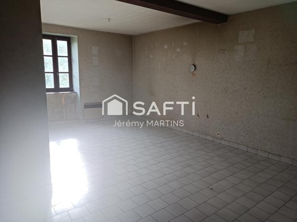 Maison individuelle séparée en 2 appartements