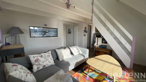 À vendre : Appartement T3 bis baigné de lumière et vue dégagée sur les Salines à Carnac Plage !