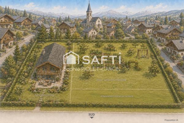 Terrain constructible à viabiliser les Vigneaux