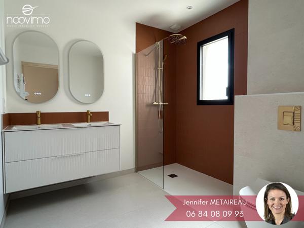 Vie de plain-pied et belles prestations de qualité pour cette maison neuve