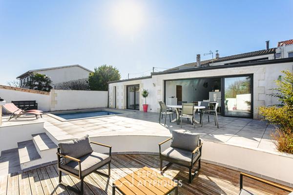 Ancien chai rénové esprit loft