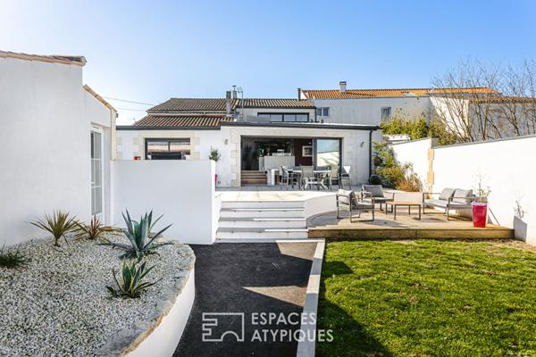 Ancien chai rénové esprit loft