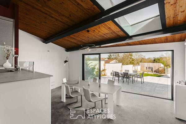 Ancien chai rénové esprit loft