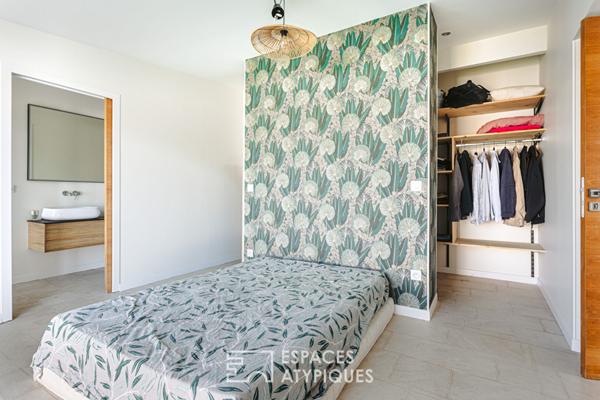 Ancien chai rénové esprit loft