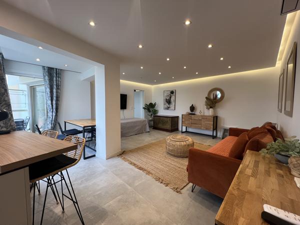 À vendre – 2 pièces de 57m² avec balcon – Quartier du Moure Rouge, Cannes