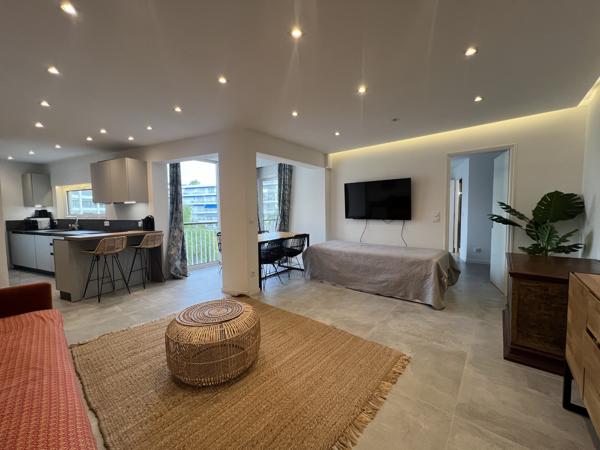À vendre – 2 pièces de 57m² avec balcon – Quartier du Moure Rouge, Cannes