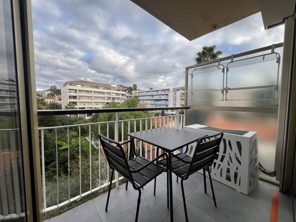 À vendre – 2 pièces de 57m² avec balcon – Quartier du Moure Rouge, Cannes