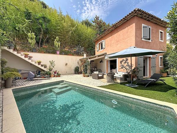 À vendre - Maison familiale avec piscine, appartement indépendant et vue dégagée - Grasse, quartier Saint-Jacques