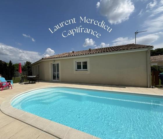 Jolie maison avec piscine, jardin arboré et garage – Libourne