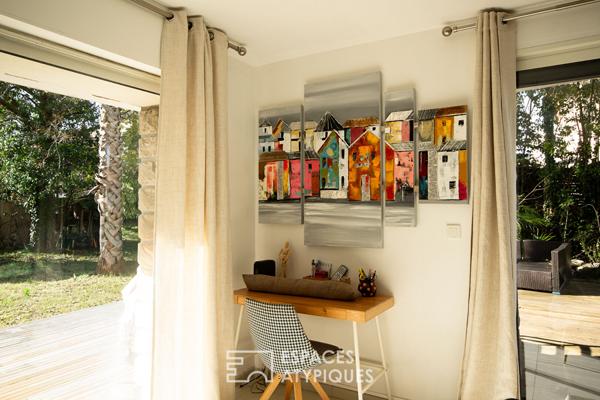 Villa d’artiste aux volumes audacieux