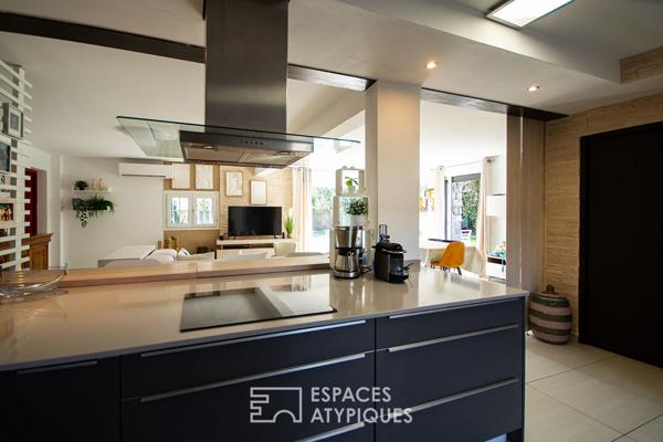 Villa d’artiste aux volumes audacieux