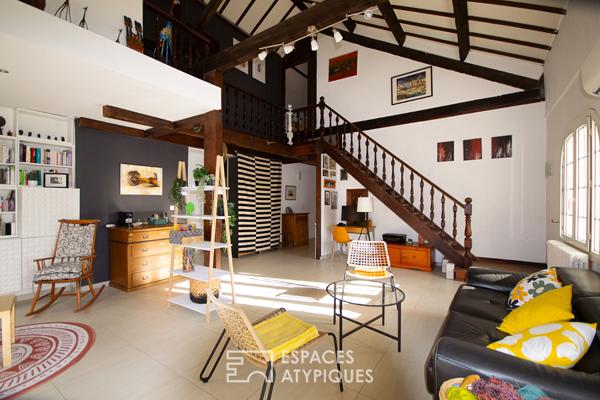 Villa d’artiste aux volumes audacieux