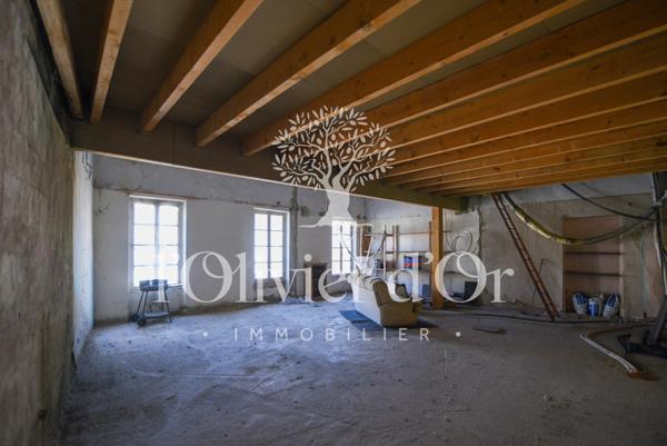 Tulette (26790) Immeuble avec local commercial et appartement à finir de rénover