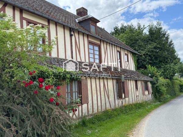 Maison à restaurer avec dépendances – 2800 m² de terrain – proche Saint-Arnoult