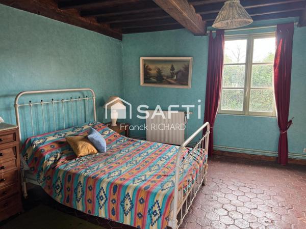 Maison à restaurer avec dépendances – 2800 m² de terrain – proche Saint-Arnoult