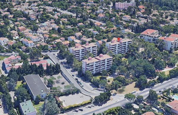 A vendre, Appartement Marseille 12ème, Les 3 Lucs, 3 pièces 65 m2