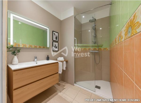 PARIS 18e – 2 PIÈCES 33,51 M² – REZ-DE-CHAUSSÉE SUR COUR – EXTÉRIEUR D’ENVIRON 10 M² – POTENTIEL PROFESSION LIBÉRALE