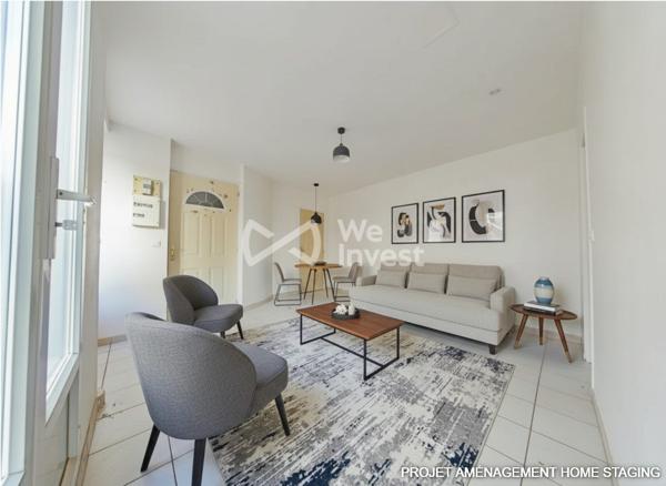 PARIS 18e – 2 PIÈCES 33,51 M² – REZ-DE-CHAUSSÉE SUR COUR – EXTÉRIEUR D’ENVIRON 10 M² – POTENTIEL PROFESSION LIBÉRALE