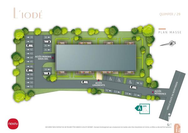 Appartement à vendre 3 pièces 63 m² Quimper