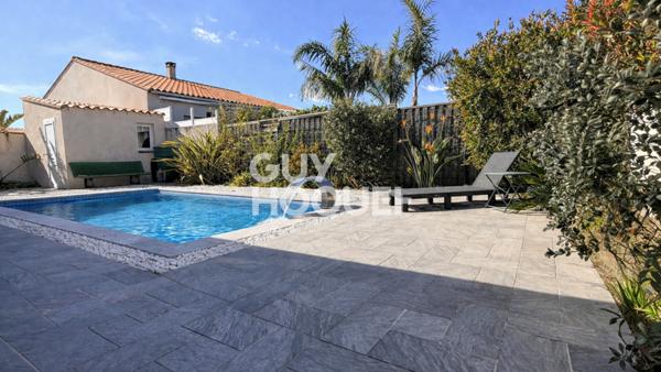 NOUVEAU : ELNE | Maison de plain-pied 157 m² | 4 chambres | Piscine | Terrain 397 m²