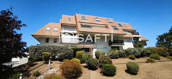 Appartement 50m2, 3 pièces, 2 chambres, 2 balcons