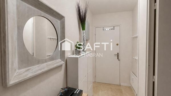 Appartement 50m2, 3 pièces, 2 chambres, 2 balcons